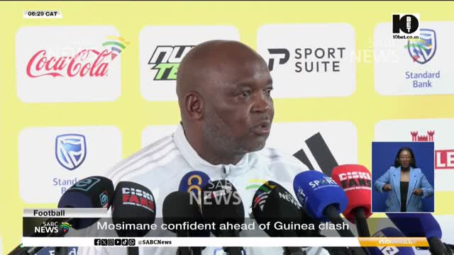 Mosimane confident ahead of Guinea clash