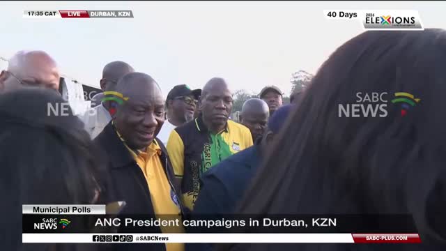 LGE 2026 _ ANC president campaigns in Durban