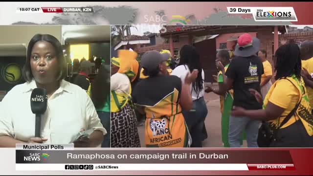 LGE 2026 _ ANC President Cyril Ramaphosa to wrap up Durban campaign