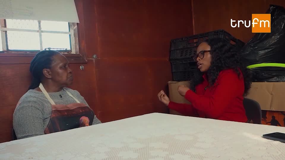 Siphosethu Booi in conversation with truShero, Nandipha Ngoqo.
