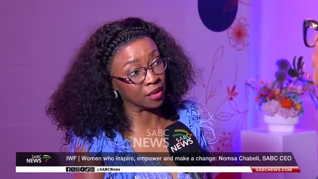 IWF I SABC CEO Nomsa Chabeli on Women who inspire, empower and make a change
