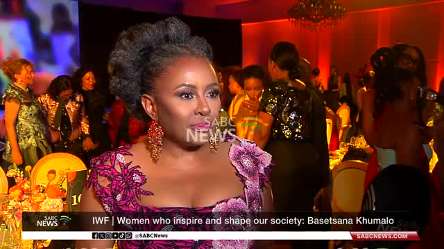 IWF I Women who inspire and shape our society: Basetsana Khumalo