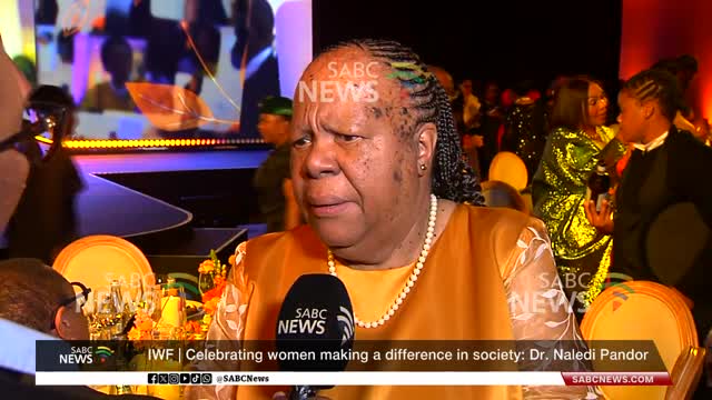 Naledi Pandor on celebrating women making a difference in society