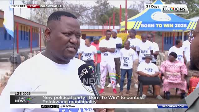 LGE 2026 | New political party 'Born To Win' to contest Polokwane Municipality