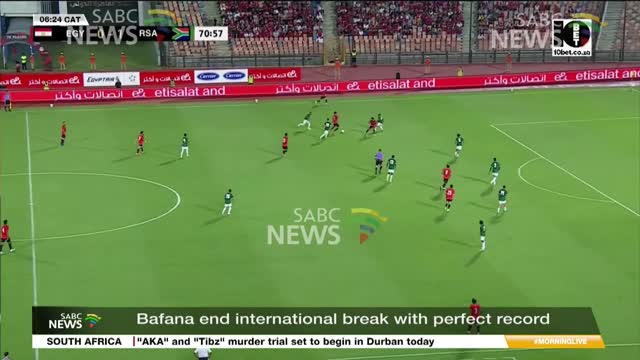Bafana beat Egypt 1-0 in international friendly