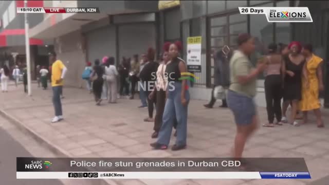Migration Crisis _ Numerous stores damaged, attempts to loot