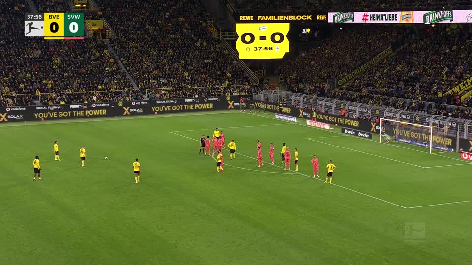 Borussia Dortmund vs SV Werder Bremen