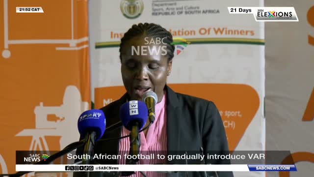 South African football to gradually introduce VAR