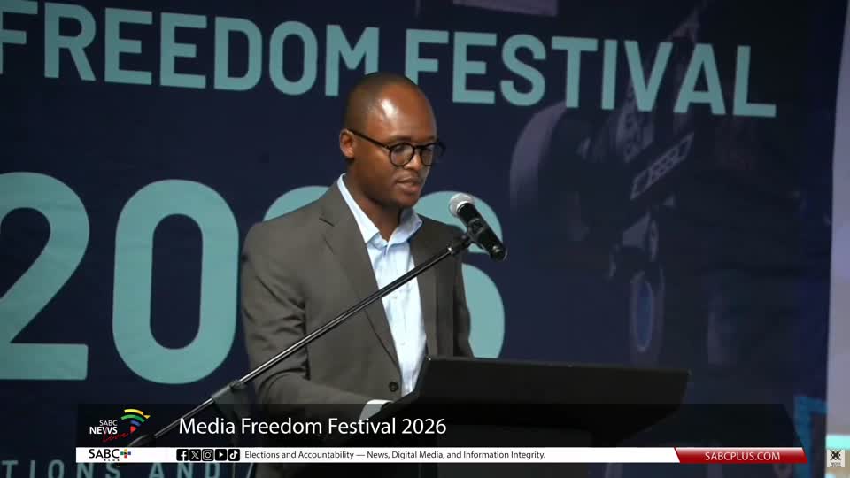 Media Freedom Festival 2026 Minister Malatsi speech 