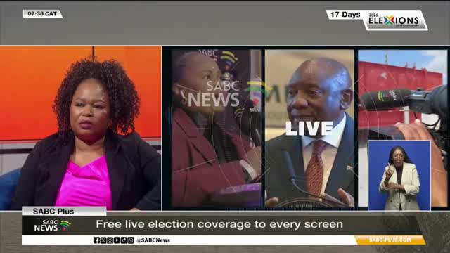 SABC News Live channel launches 19 0ctober 2026: SABC Plus brings free live election coverage to every screen