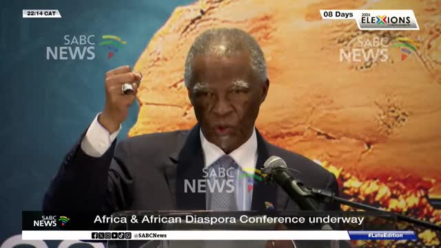 Sophie Mokoena in conversation with Thabo Mbeki