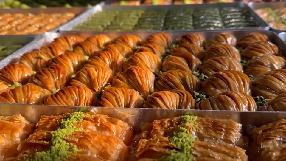 تركيا: ورق العنب والبقلاوة