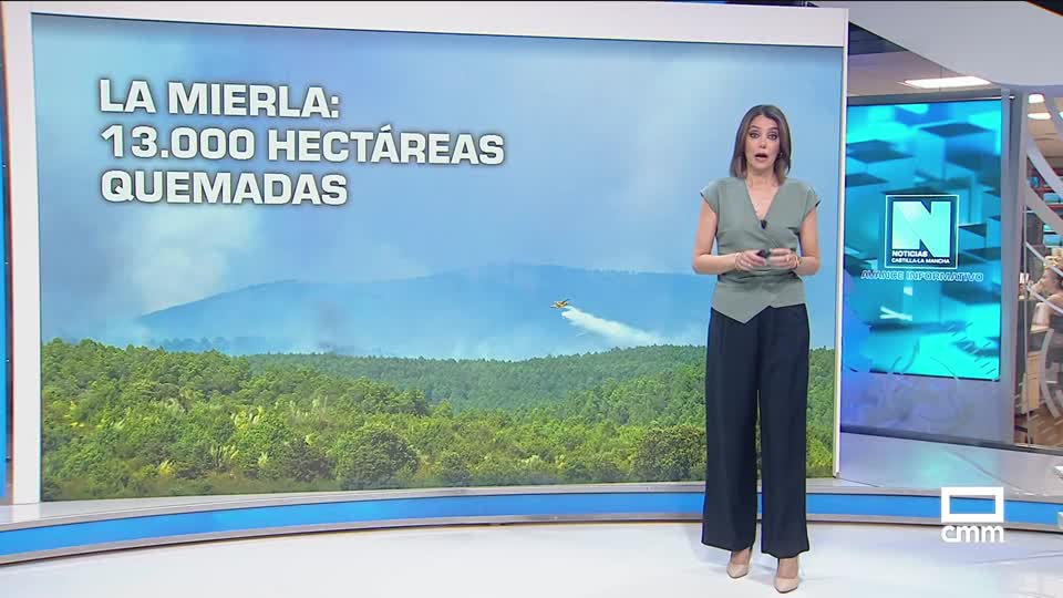 Avance informativo por el incendio forestal de La Mierla (Guadalajara) - 19∕07∕2026