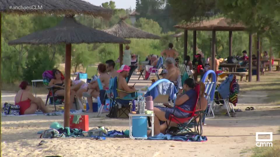 Nos bañamos en las lagunas de Villafranca de los Caballeros
