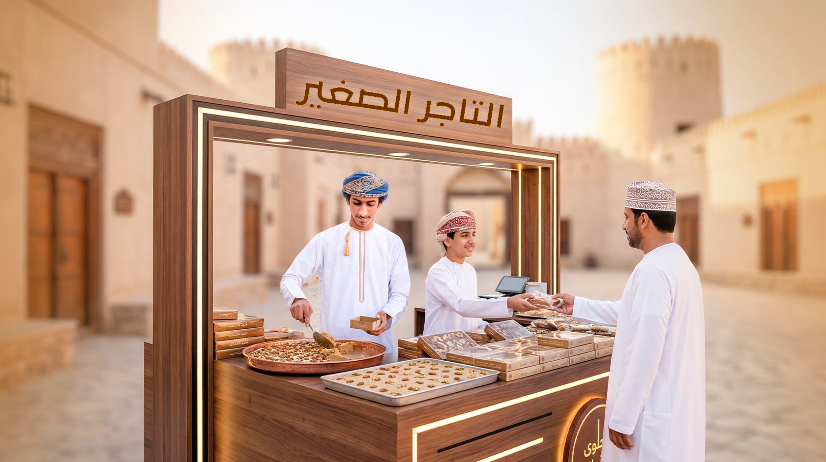 التاجر الصغير