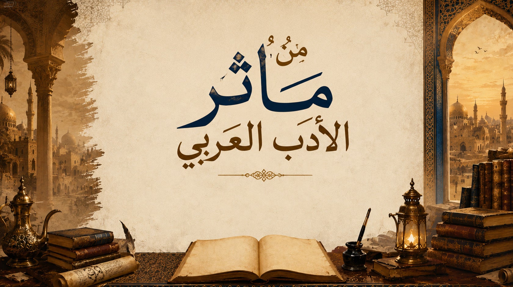 من مآثر الأدب العربي