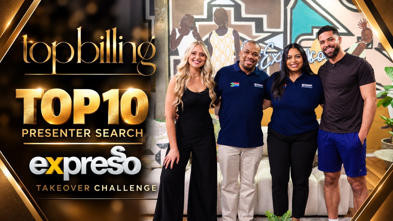 Top Billing Presenter Search Top 10 Expresso Takeover Challenge: Cape Town Fitness Challenge