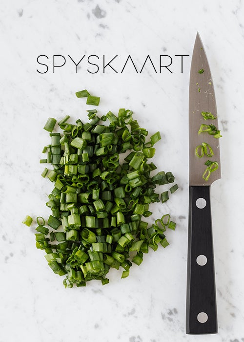 Spyskaart 