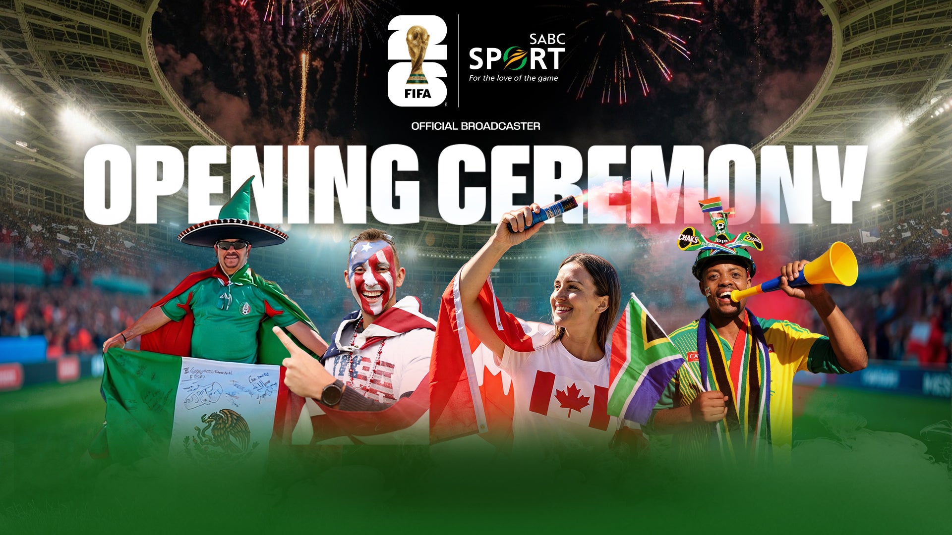 SABC Sport FIFA World Cup Opening Ceremony 