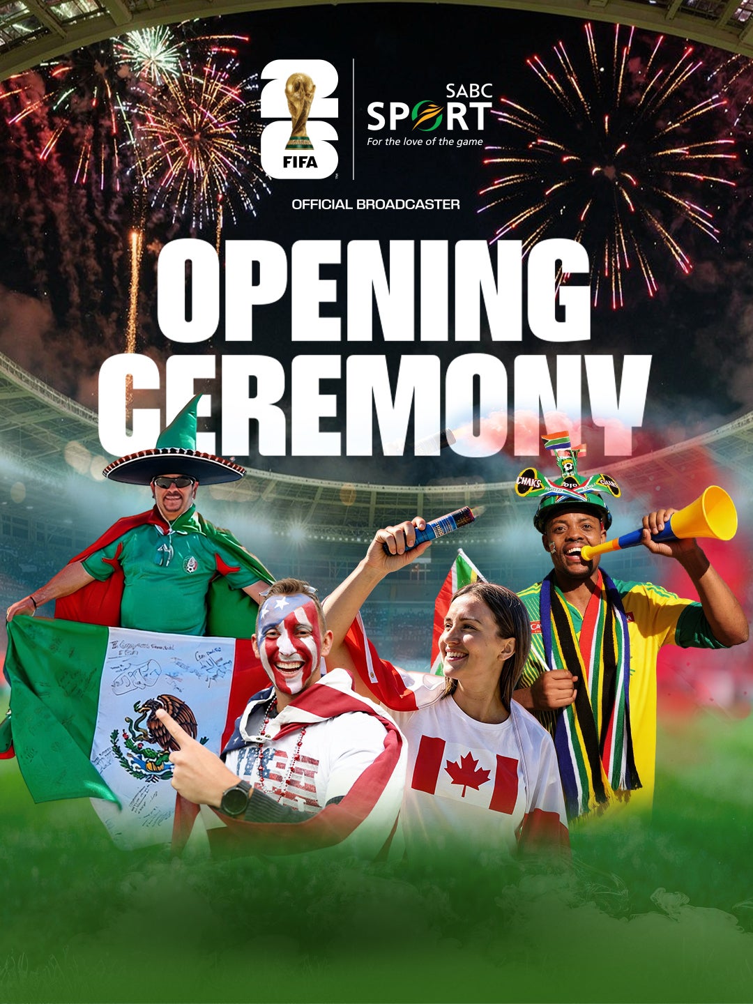 SABC Sport FIFA World Cup Opening Ceremony 