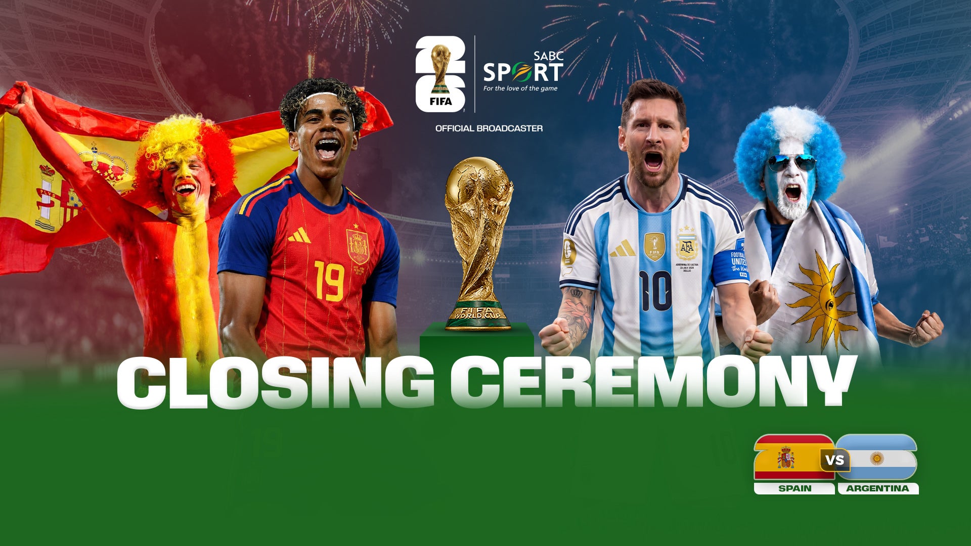 SABC Sport FIFA World Cup Closing Ceremony