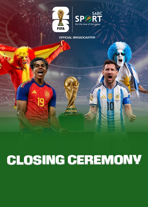 SABC Sport FIFA World Cup Closing Ceremony