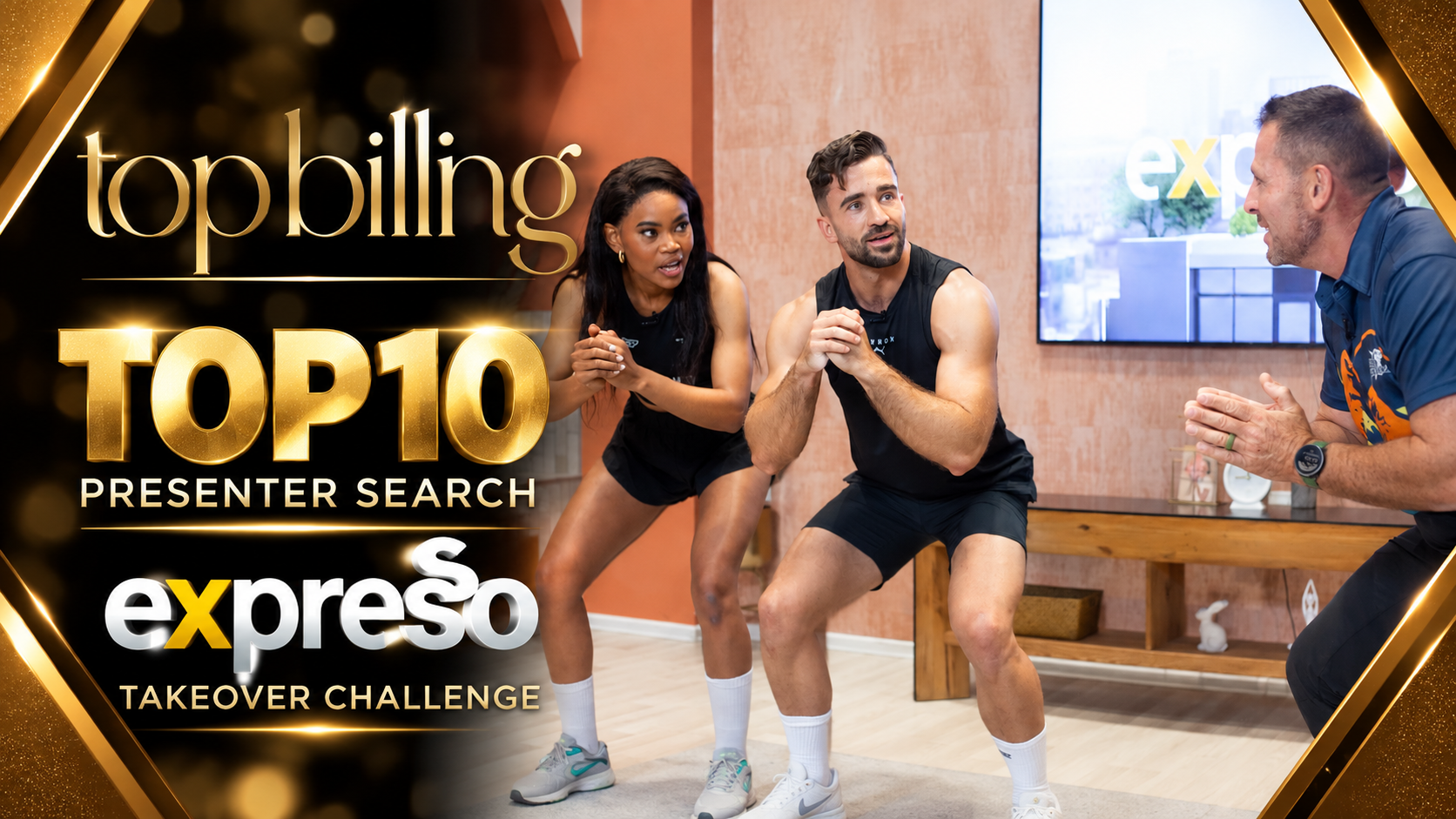 Top Billing Presenter Search Top 10 Expresso Takeover Challenge: Joburg Fitness Challenge