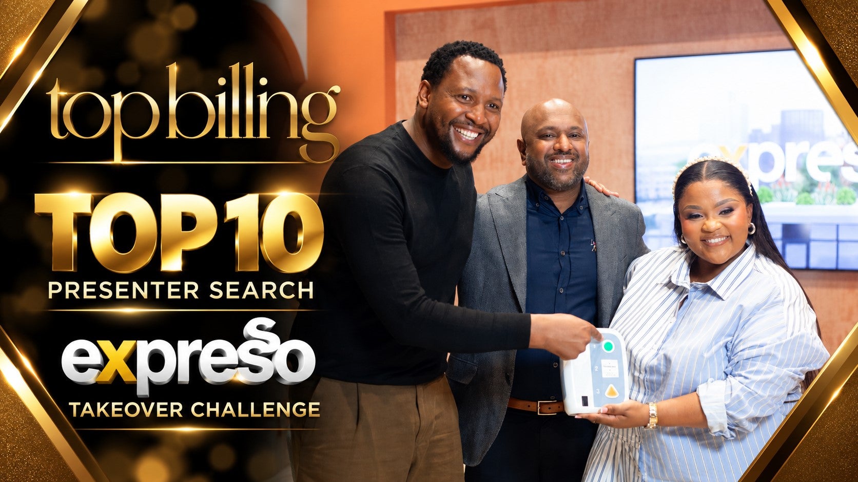 Top Billing Presenter Search Top 10 Expresso Takeover Challenge: Joburg Health Segment