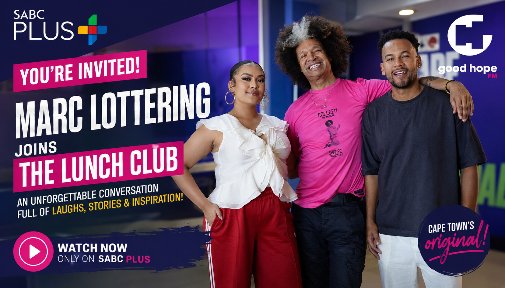 The Lunch Club Presents You're Invited featuring Marc Lottering