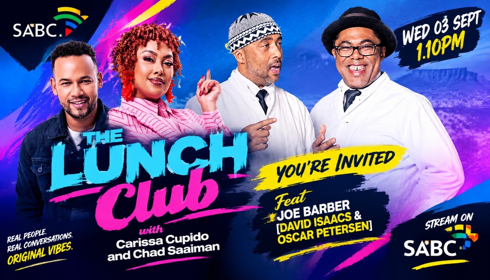 The Lunch Club | You're Invited with David Isaacs & Oscar Petersen