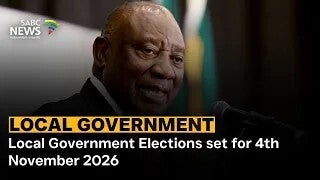 Local Government Elections set for 4th November 2026