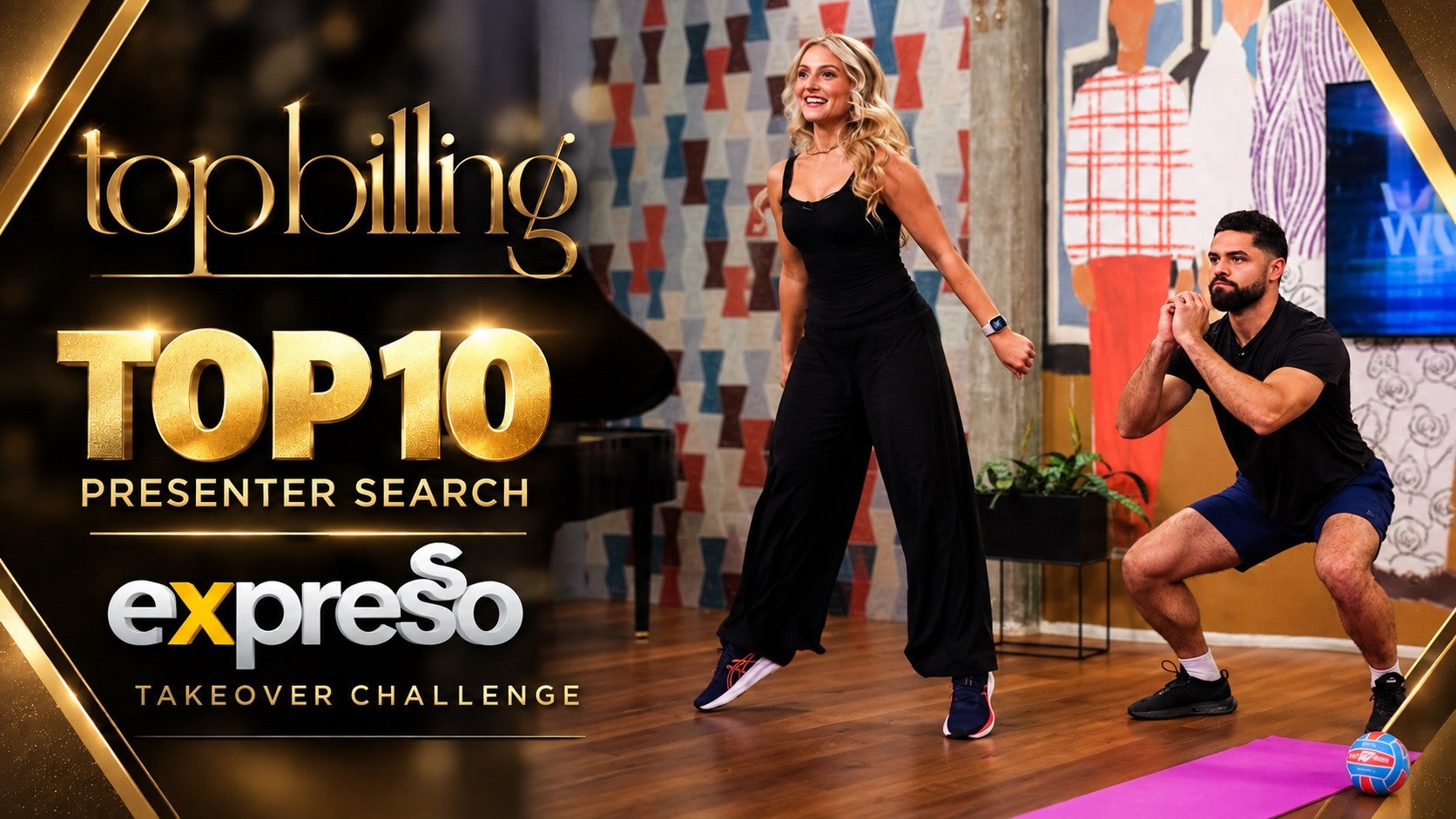 Top Billing Presenter Search Top 10 Expresso Takeover Challenge: Cape Town Fitness Challenge