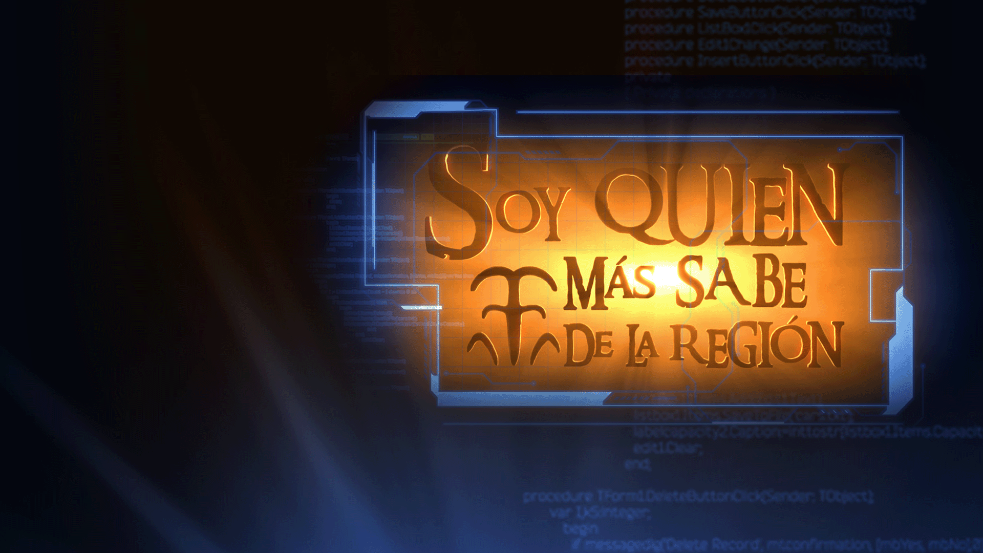 Soy quien más sabe de la región
